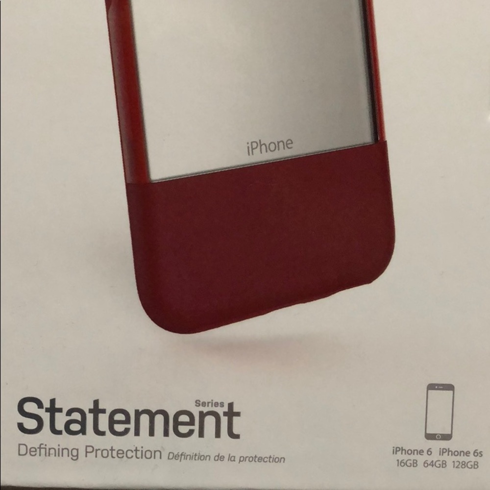 OtterBox Statement Series iPhone 6/6S case Red